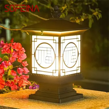 Открытый классический светильник SOFEINA, ретро Водонепроницаемый светодиодный настенный светильник, светильники для домашнего сада